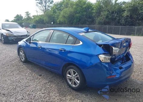 2018 Chevrolet Cruze Lt Auto из США, поврежденный, VIN 1G1BE5SM3J7143145